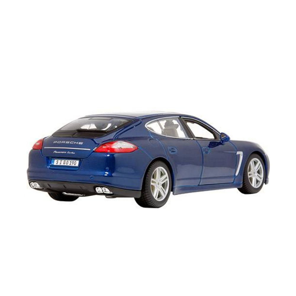 Miniatura Porsche Panamera Turbo Azul Maisto 1/18 - Imagem 3