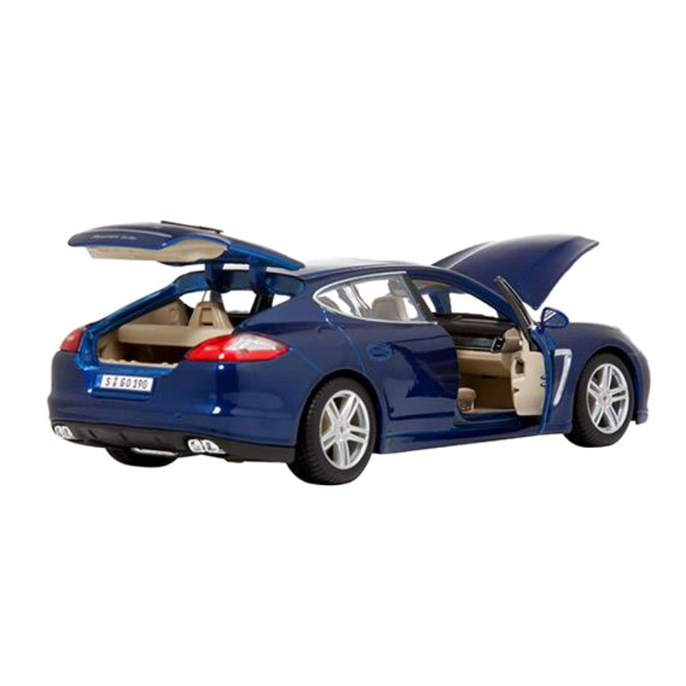 Miniatura Porsche Panamera Turbo Azul Maisto 1/18 - Imagem 2
