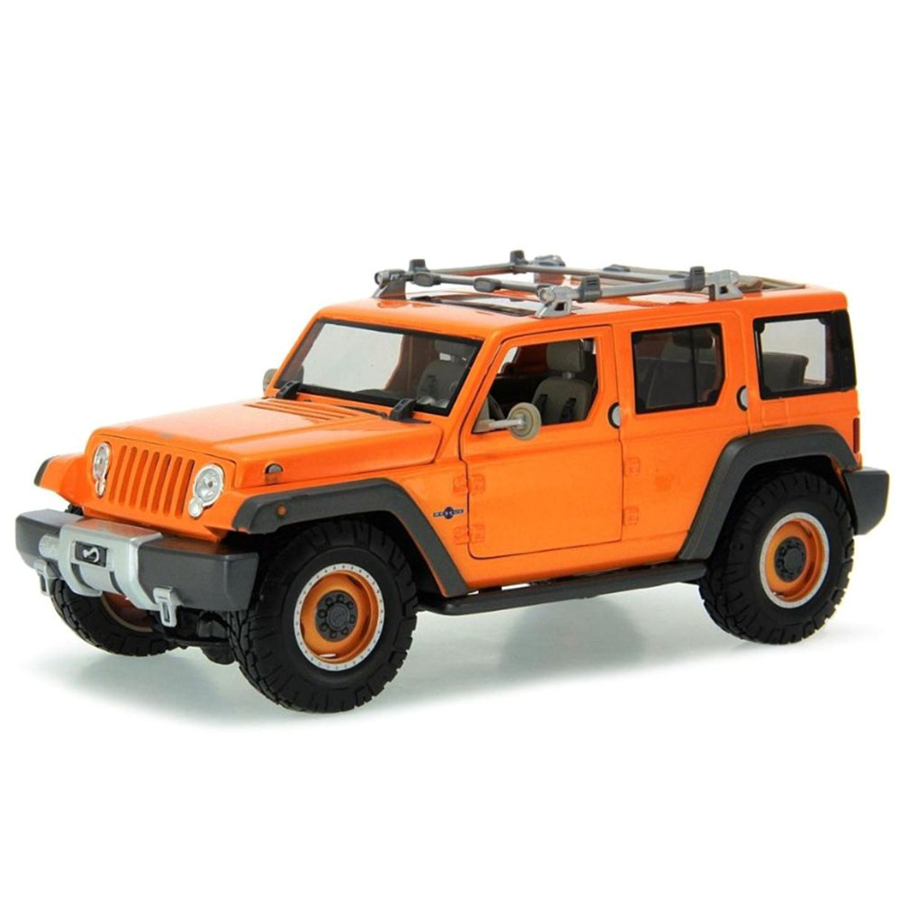 Miniatura Jeep Rescue Concept Laranja Maisto 1/18