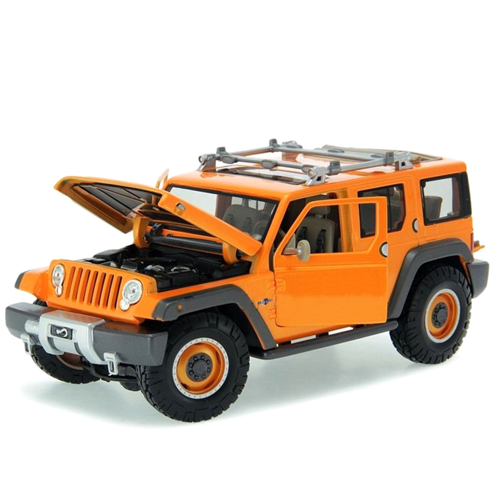 Miniatura Jeep Rescue Concept Laranja Maisto 1/18 - Imagem 2