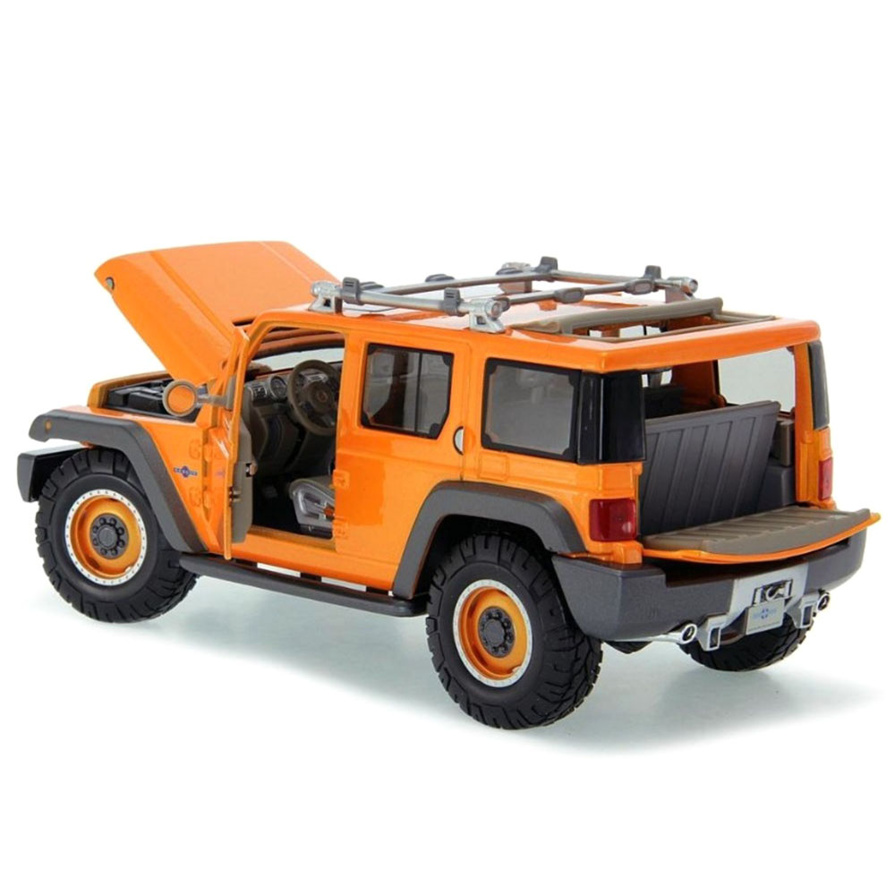 Miniatura Jeep Rescue Concept Laranja Maisto 1/18 - Imagem 3