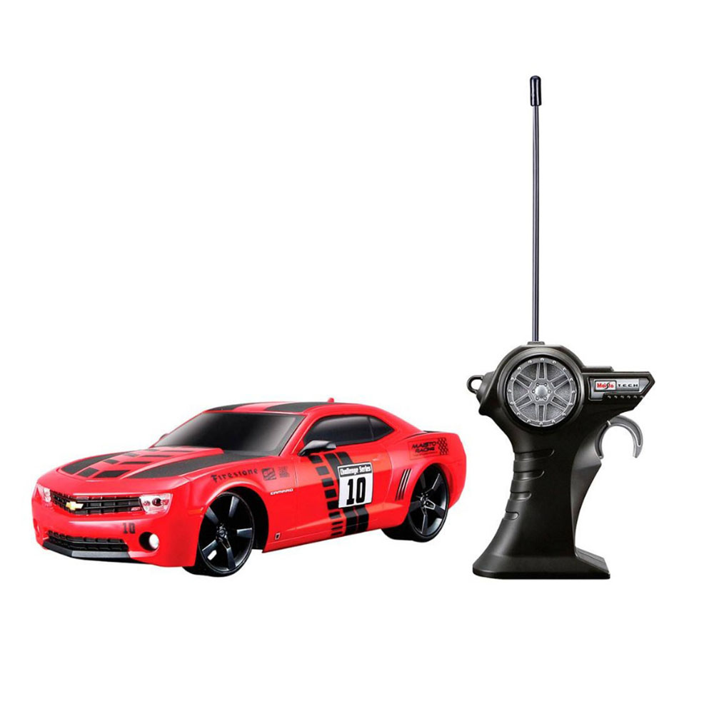 Miniatura Camaro Ss Controle Remoto 2010 Verm Maisto 1/24