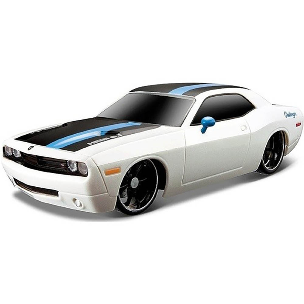 Dodge Challenger Concept 2006 1:24 Controle Remoto Maisto Branco