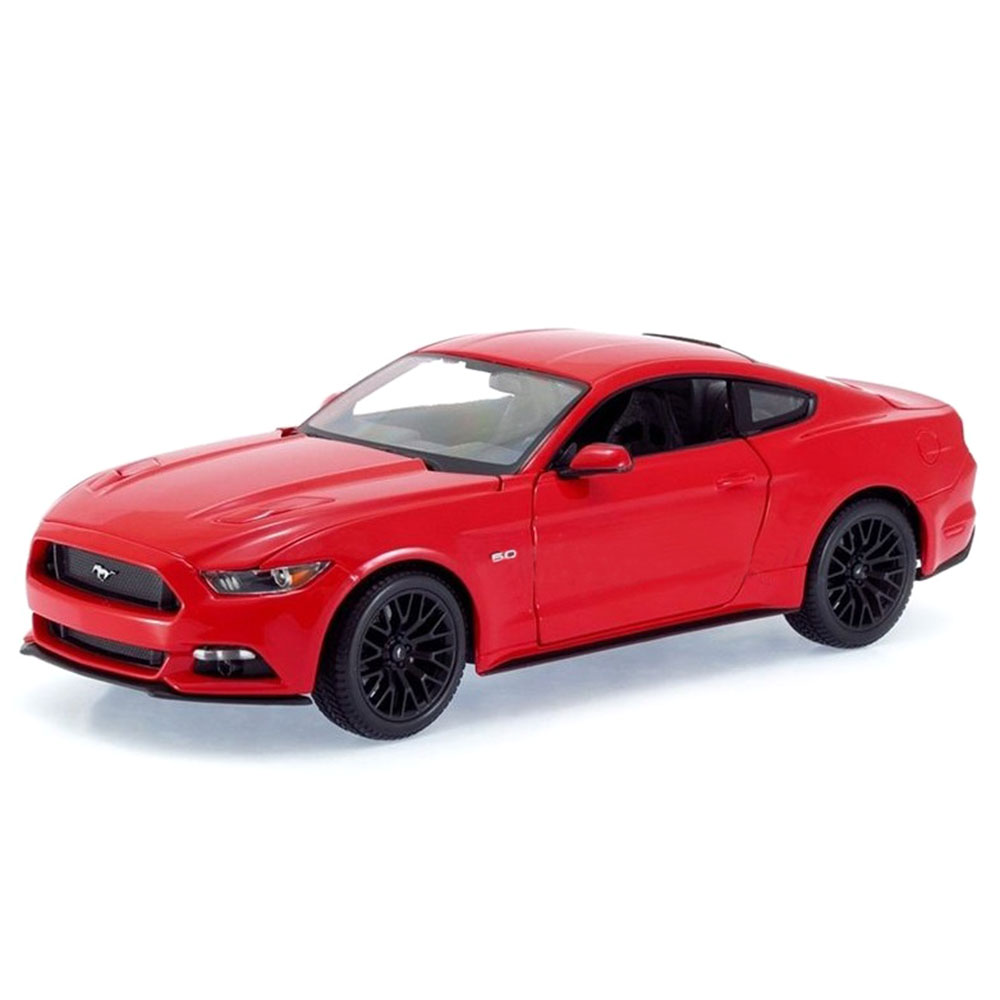 Miniatura Ford Mustang Gt 2015 Vermelho Maisto 1/18