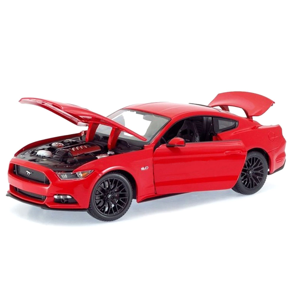 Miniatura Ford Mustang Gt 2015 Vermelho Maisto 1/18 - Imagem 3