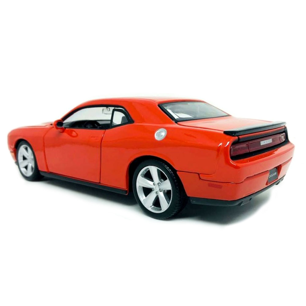 Miniatura Dodge Challenger Srt8 2008 Laranja Maisto 1/24 - Imagem 2