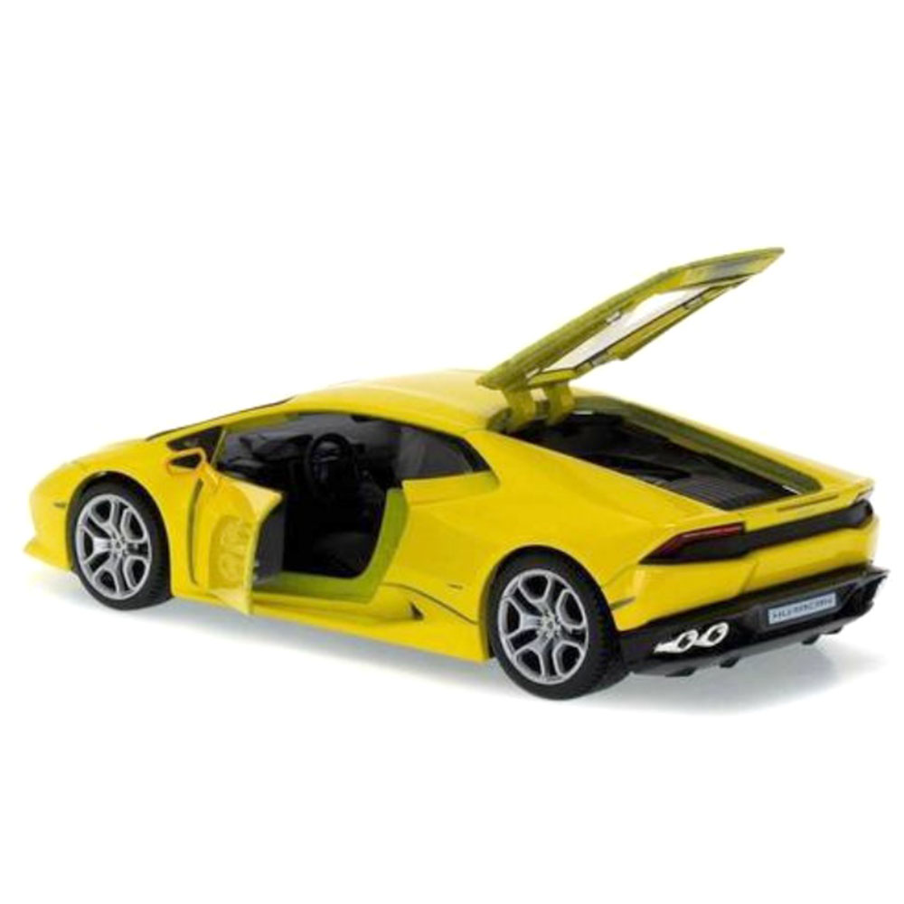 Miniatura Lamborghini Huracán LP 610-4 Amarelo Maisto 1/24 - Imagem 2