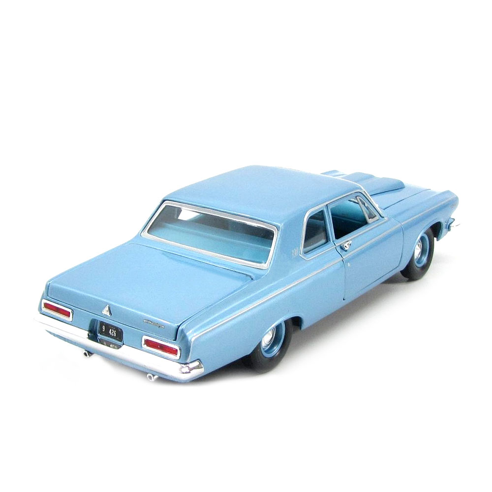 Miniatura Dodge 330 1963 Azul Maisto 1/18 - Imagem 2