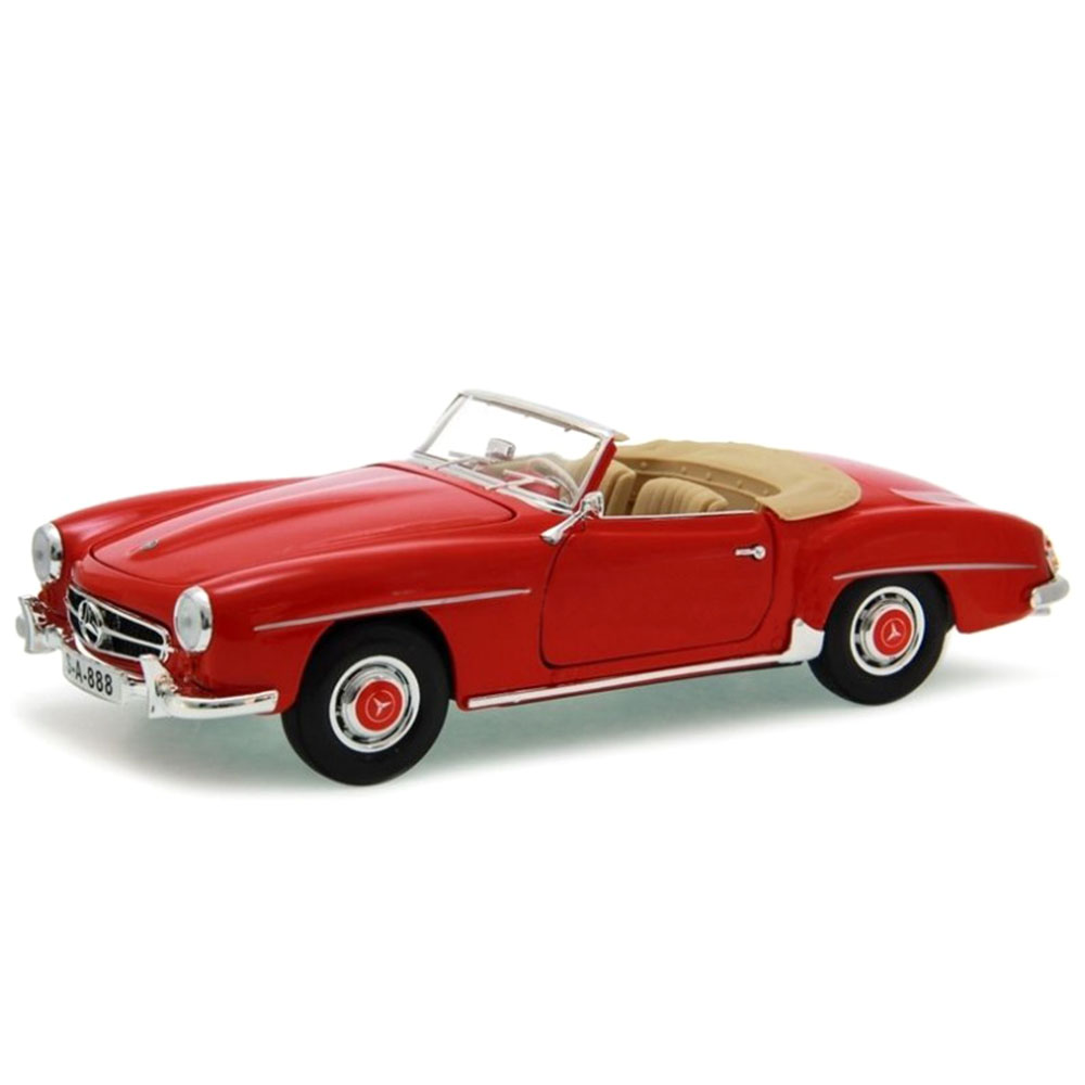 Miniatura Mercedes 190 Sl 1955 Vermelho Maisto 1/18