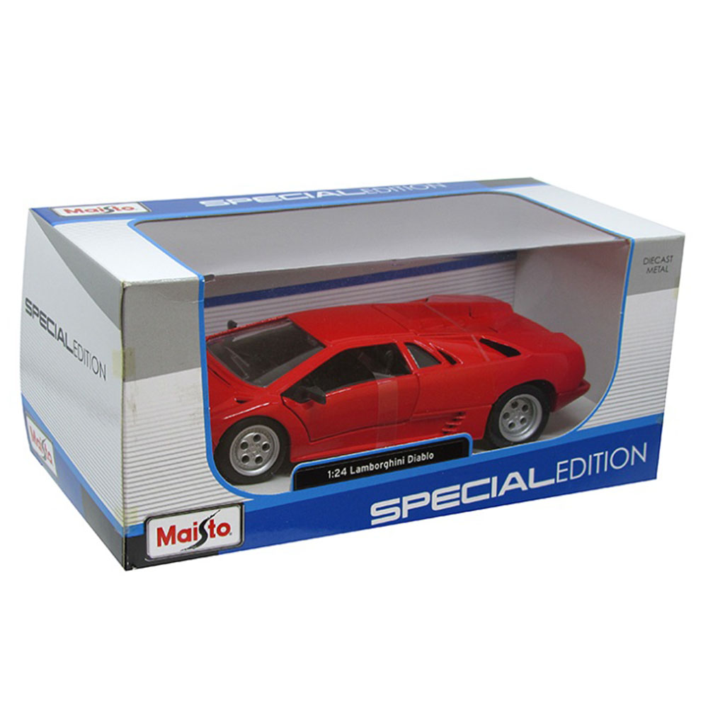 Miniatura Lamborghini Diablo Vermelho Maisto 1/24 - Imagem 5