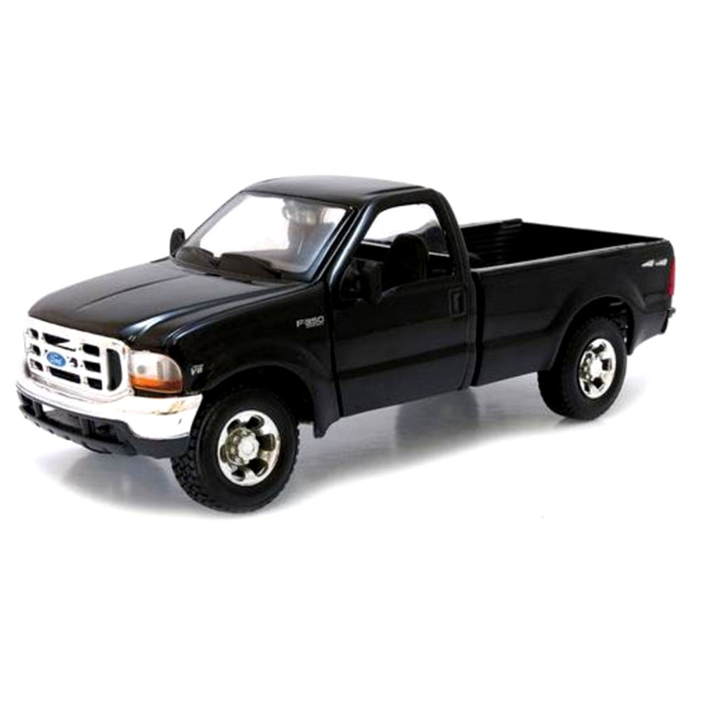 Miniatura Ford F-350 Super Duty Pickup 1999 Preto 1/27