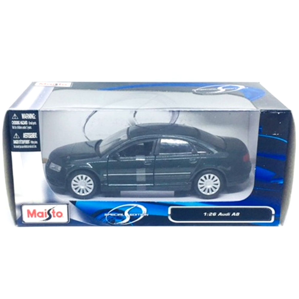 Miniatura Audi A8 Verde Maisto 1/26 - Imagem 3