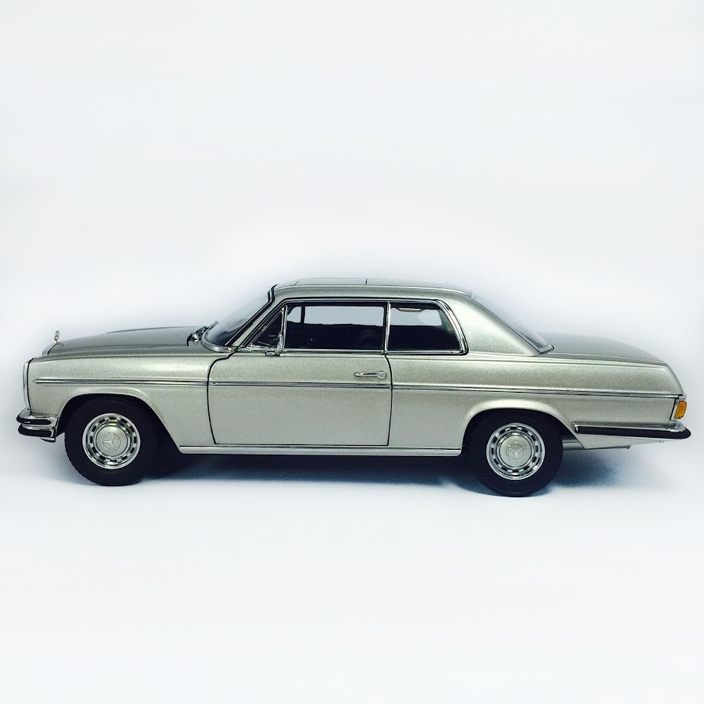 1977 Mercedes Benz Strich 8 280C Coupé 1:18 Sun Star Platinum - Imagem 2