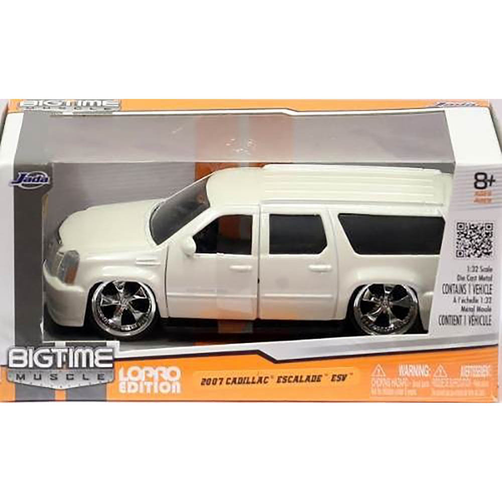 Cadillac Escalade ESV 2007 Jada Toys 1:32 Branco - Imagem 2