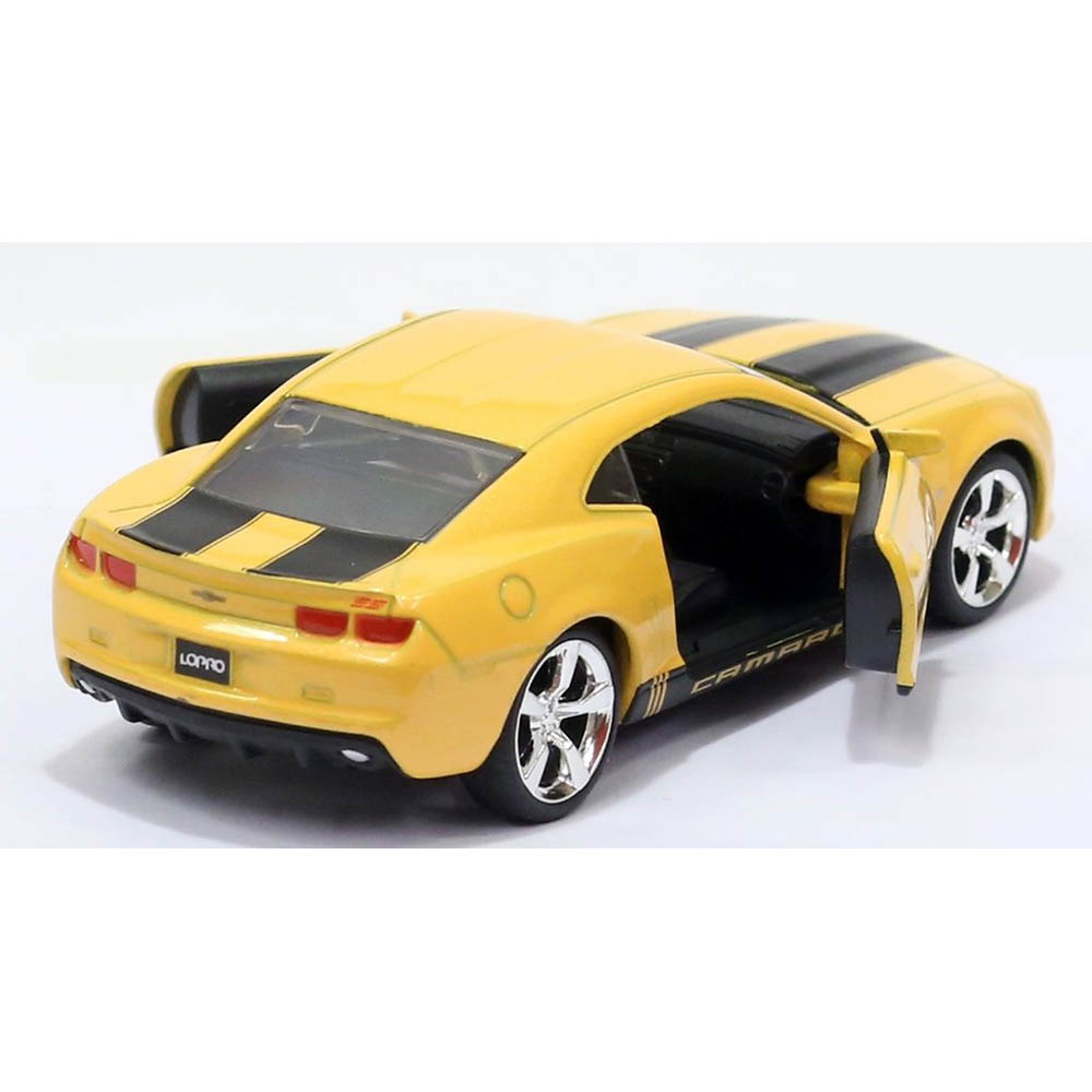 Miniatura Chevrolet Camaro Ss 2010 Amarelo Jada Toys 1/32 - Imagem 4