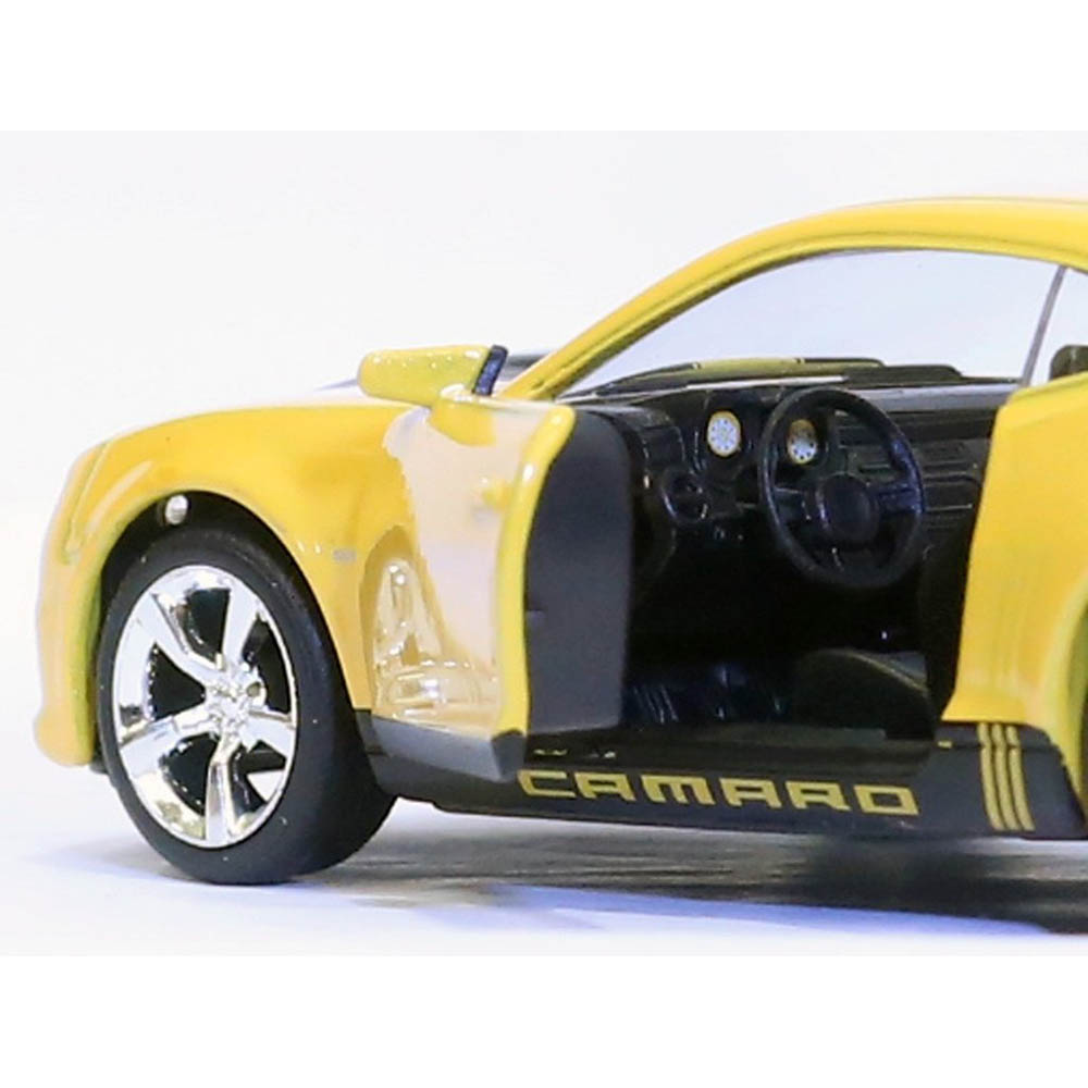 Miniatura Chevrolet Camaro Ss 2010 Amarelo Jada Toys 1/32 - Imagem 5