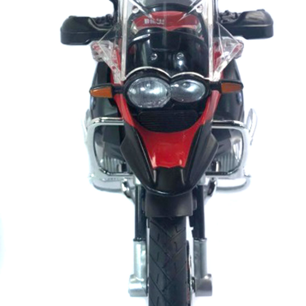Miniatura Da Moto Bmw R1200 Gs, 22 Centímetros, Vermelho 1/9 - Imagem 7