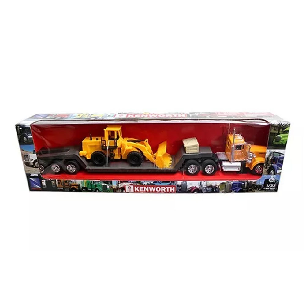 Miniatura Caminhão Kenworth W900 Trator Laranja 1/32 - Imagem 2