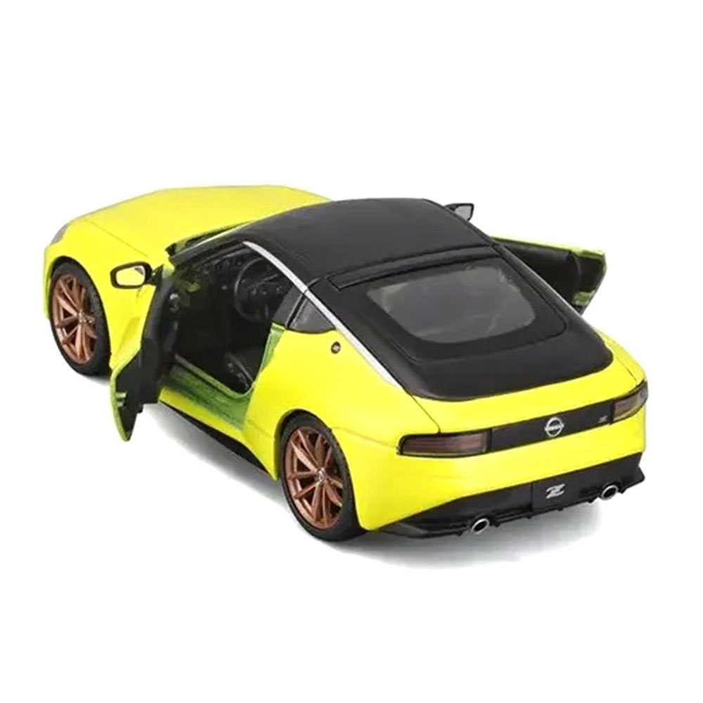 Miniatura Nissan Z 2023 Amarelo Maisto 1/24 - Imagem 5