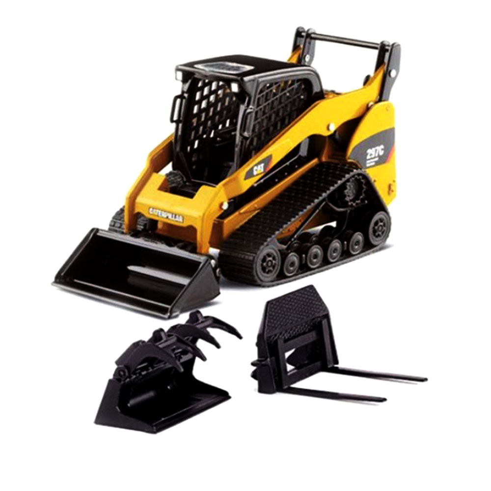 Miniatura Minicarregadeira Caterpillar 297c Norscot 1/32 - Imagem 2