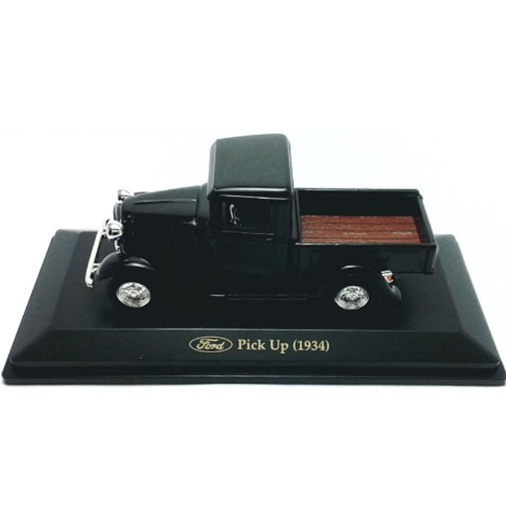 1934 Ford Pick Up 1:43 Yat Ming Preto - Imagem 3
