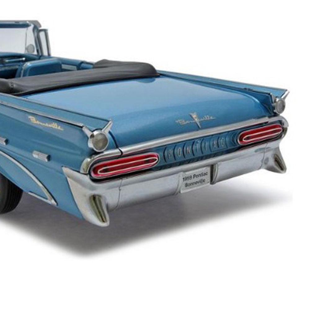 1959 Pontiac Bonneville Open 1:18 Sun Star Platinum - Imagem 3