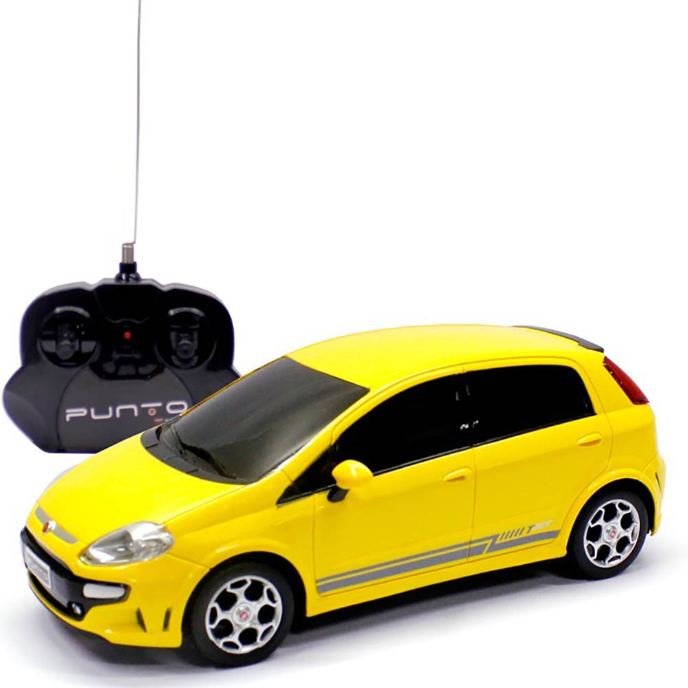 Fiat Punto T Jet Controle Remoto 1:18 CKS Amarelo