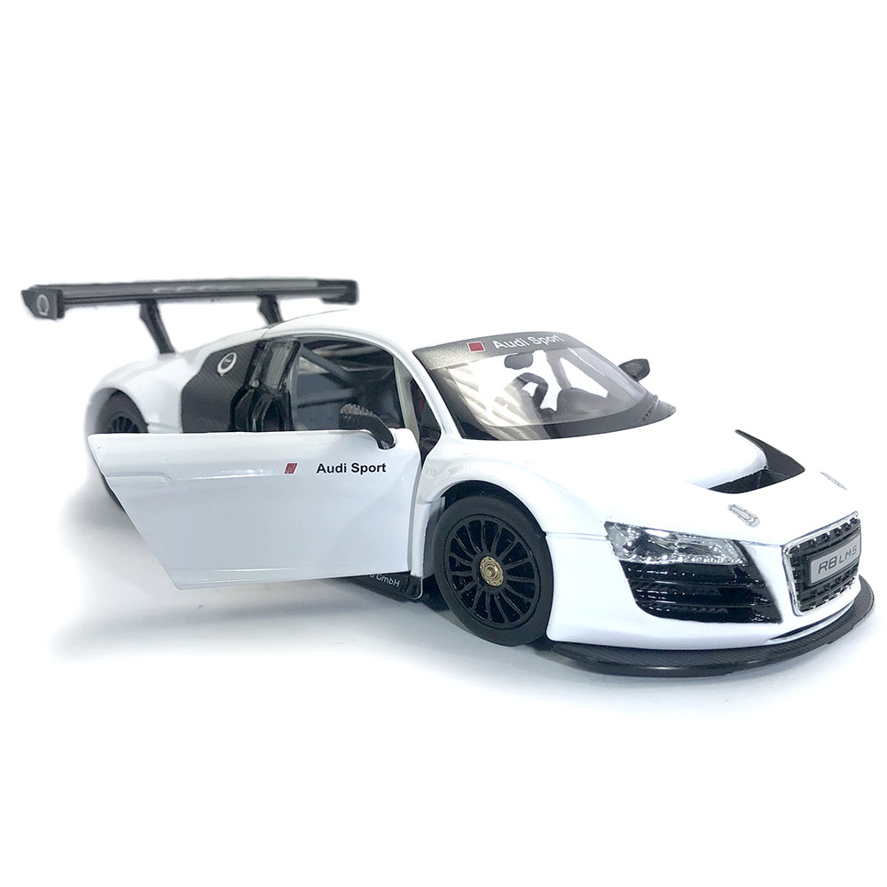 Miniatura Audi R8 LMS Branco Rastar 1/24 - Imagem 12