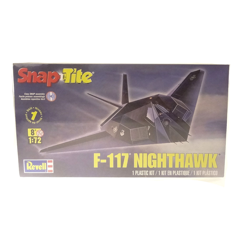 Miniatura Avião F-117 Nighthawk Snaptite Revell 1/72 - Imagem 2