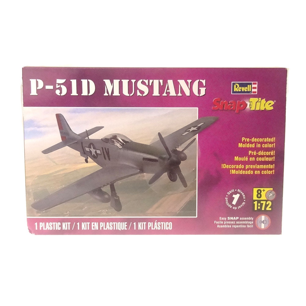 Miniatura Kit Para Montar - P-51d Mustang - 1/72 - Imagem 2
