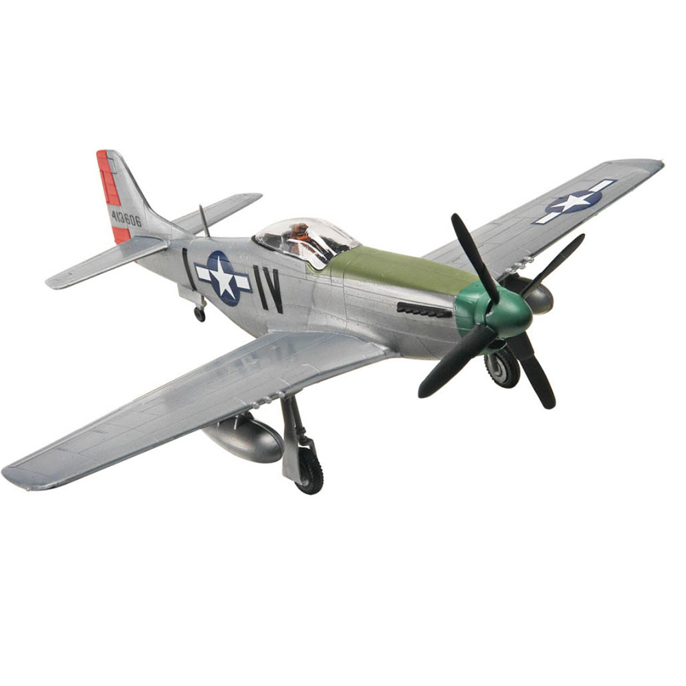 Miniatura Kit Para Montar - P-51d Mustang - 1/72