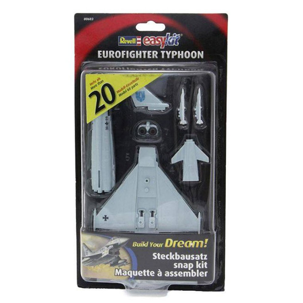 Miniatura Easykit Avião Eurofighter Typhoon Revell 1/100 - Imagem 2
