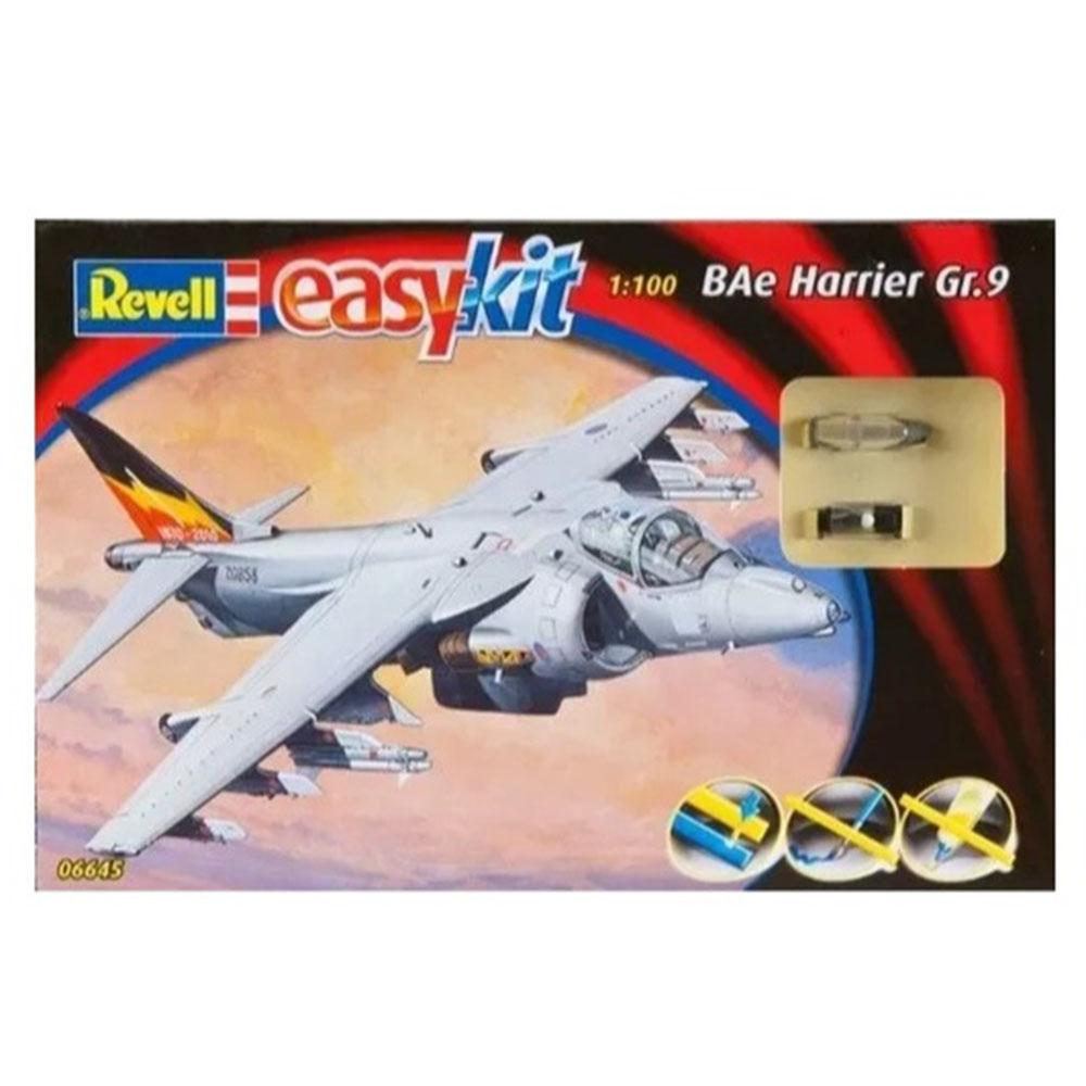 Miniatura Easykit Avião Hawker Gr. 9 Revel 1/100 - Imagem 4