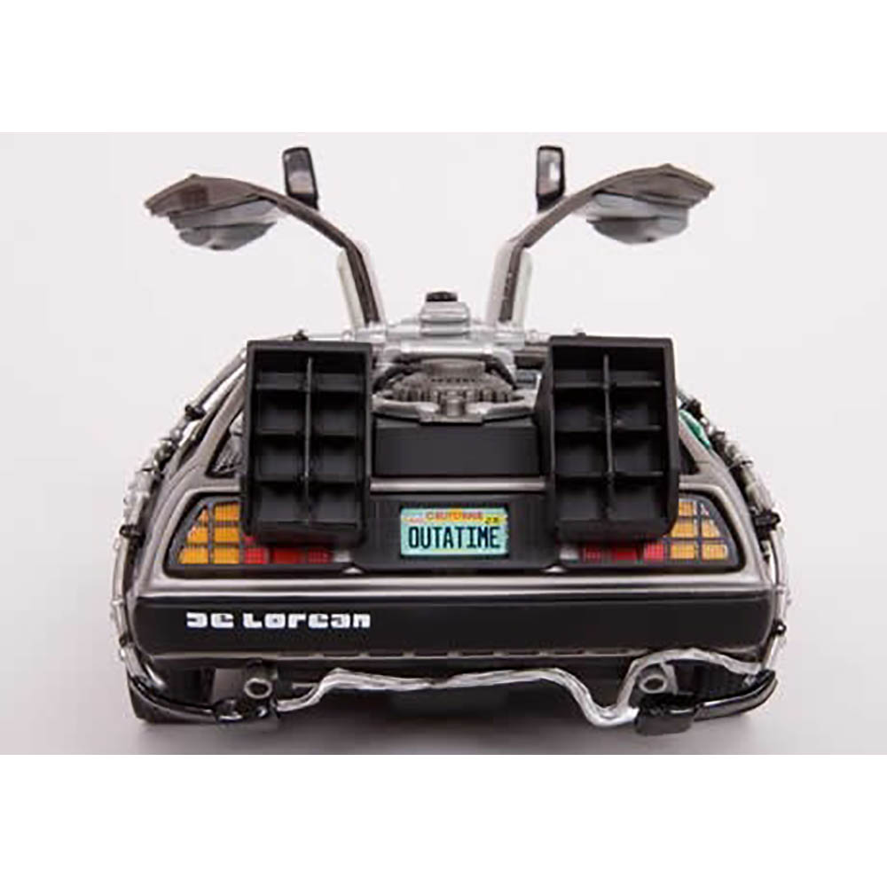 Delorean Time Machine Back to the Future Parte I Sunstar 1:18 - Imagem 6