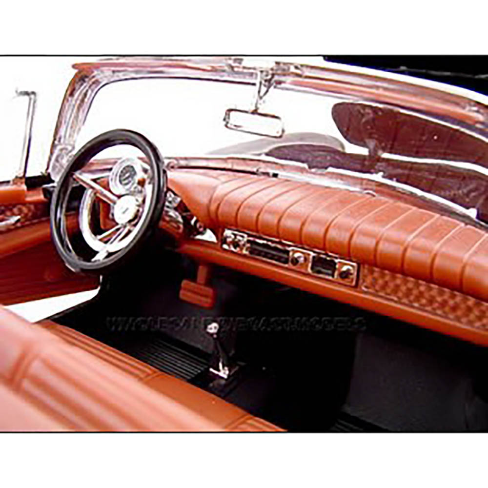 Miniatura Ford Thunderbird 1957 Preto Yat Ming 1/18 - Imagem 7