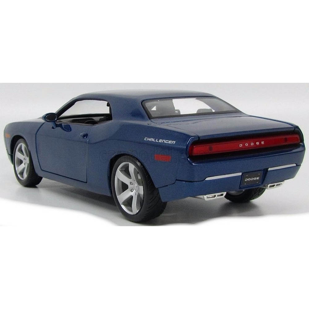 Miniatura Dodge Challenger Concept 2006 Azul Maisto 1/18 - Imagem 6
