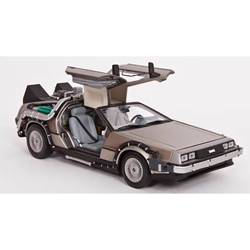 Delorean Time Machine Back to the Future Parte I Sunstar 1:18 - Imagem 2