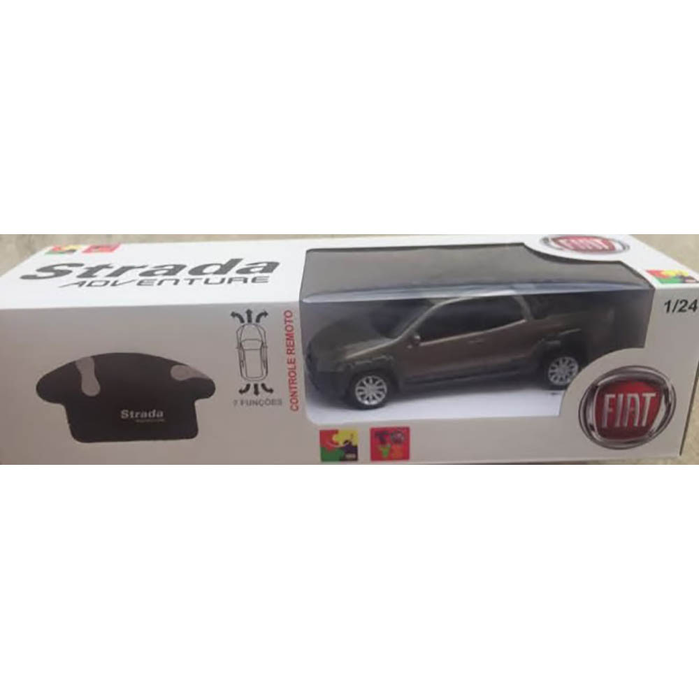 Fiat Strada Adventure Controle Remoto Champagne 1:24 Cks - Imagem 5