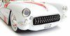 Chevy Corvette 1957 1:24 Jada Toys Branco - Imagem 5