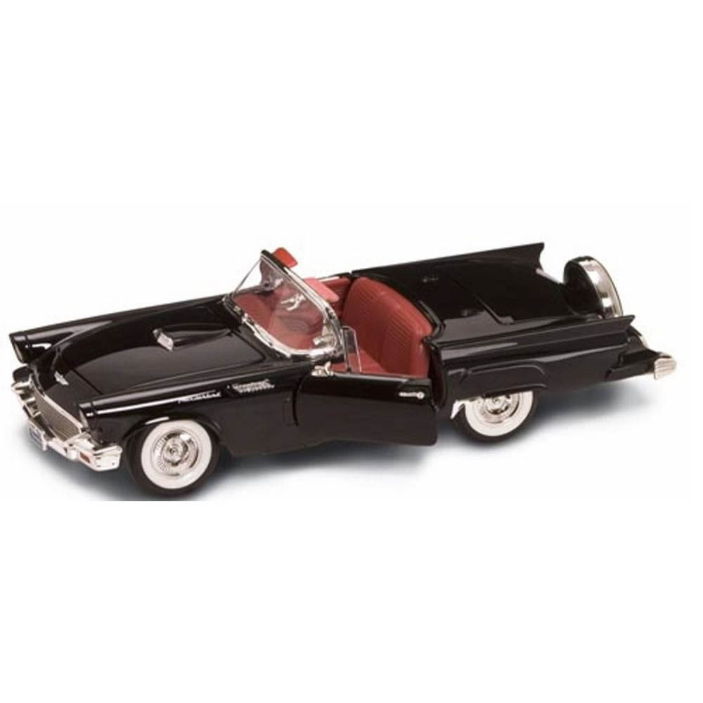 Miniatura Ford Thunderbird 1957 Preto Yat Ming 1/18