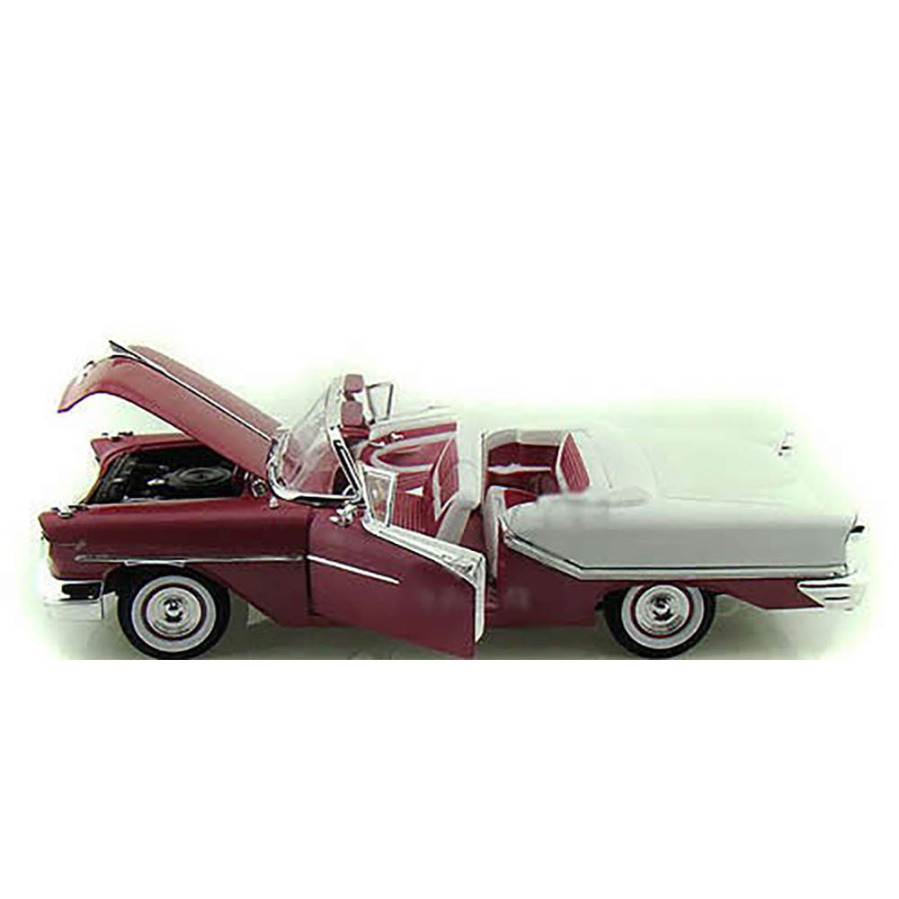 1957 Oldsmobile Super 88 Conversível 1:18 Yat Ming Lilás - Imagem 7