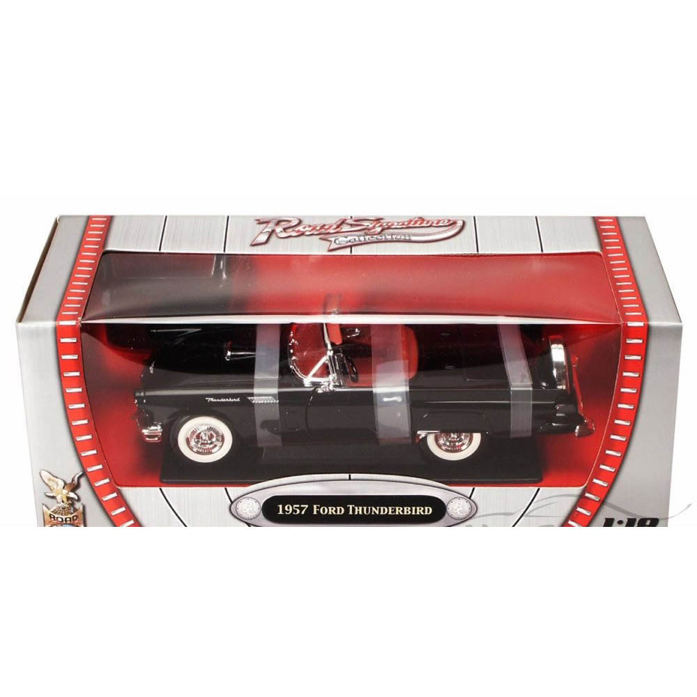Miniatura Ford Thunderbird 1957 Preto Yat Ming 1/18 - Imagem 5