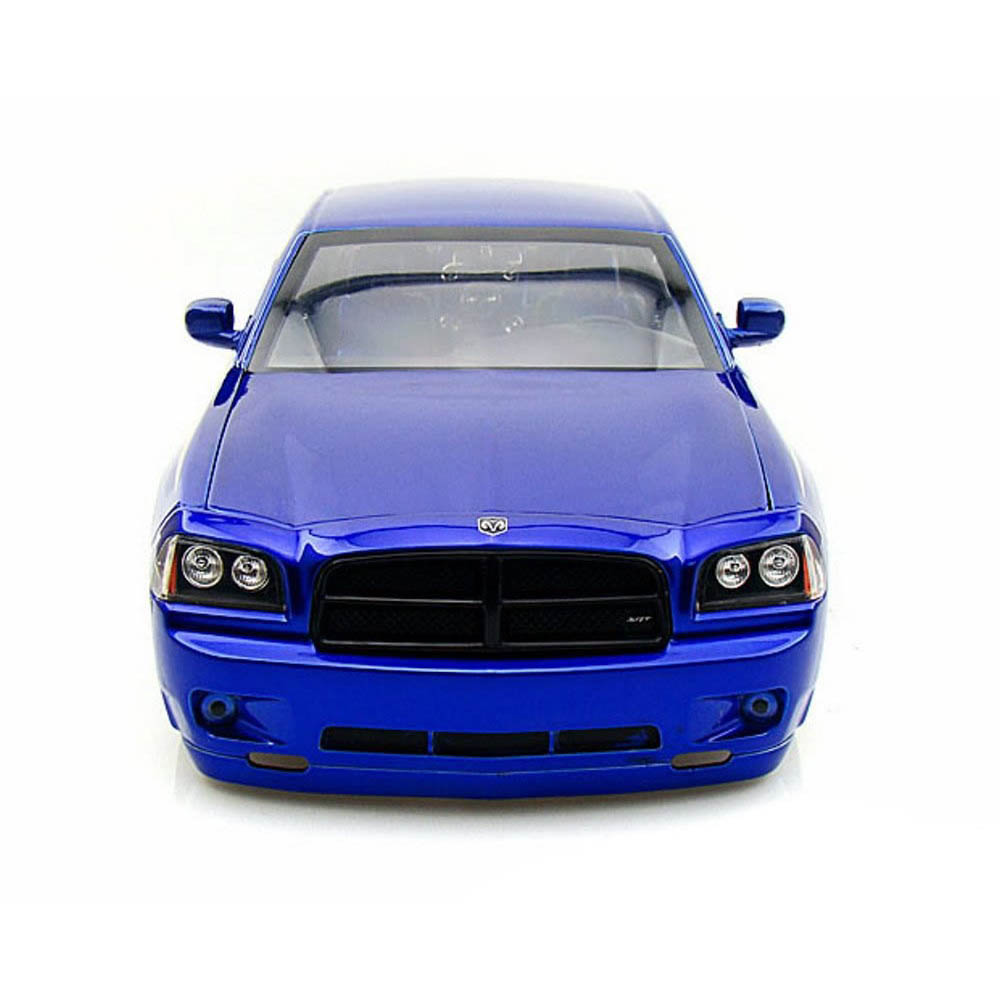 Miniatura Dodge Charger Srt8 Lopro 2006 Azul Toys 1/18 - Imagem 3