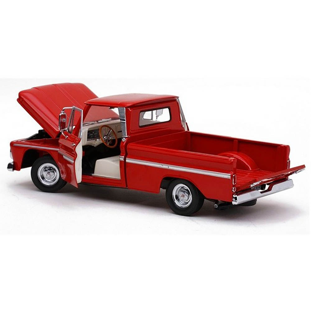 1965 Chevy Pick-Up C-10 Styleside 1:18 Sun Star Vermelho - Imagem 4