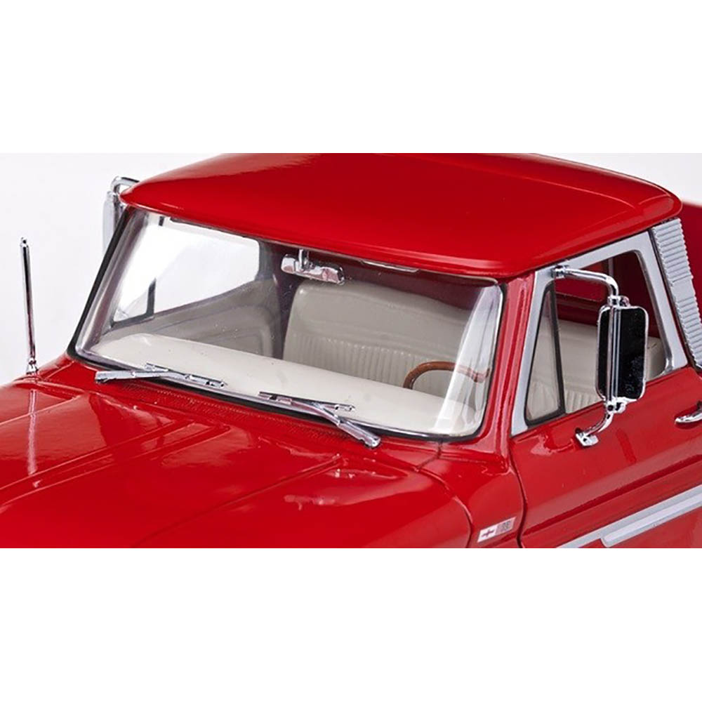 1965 Chevy Pick-Up C-10 Styleside 1:18 Sun Star Vermelho - Imagem 5