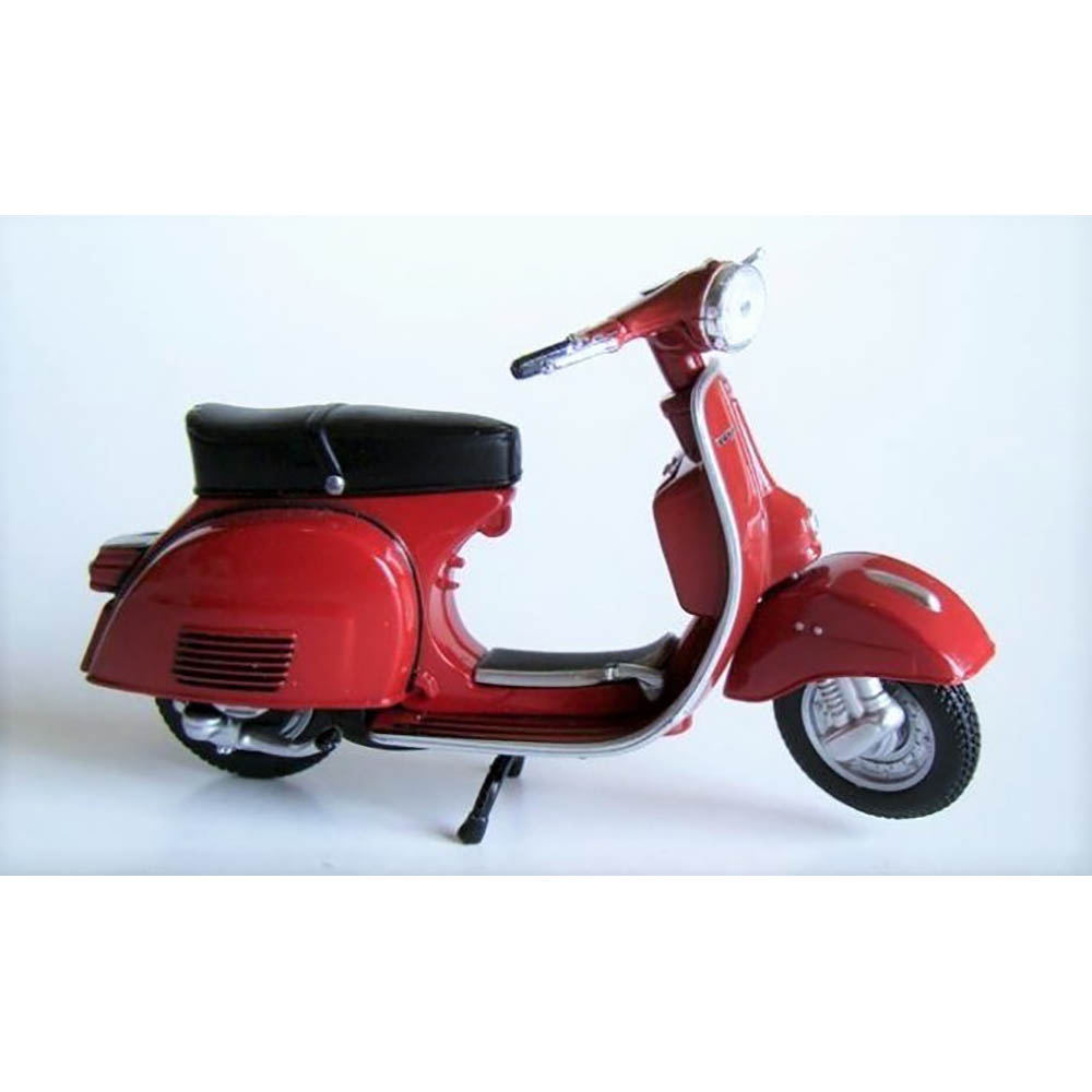 Vespa 125 TS 1975 Maisto 1:18 Vermelho