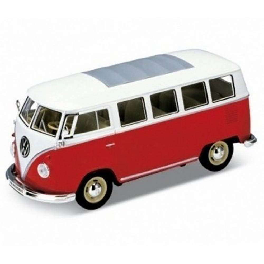 1962 Volkswagen Classical Bus (kombi) 1:18 Welly - Imagem 5