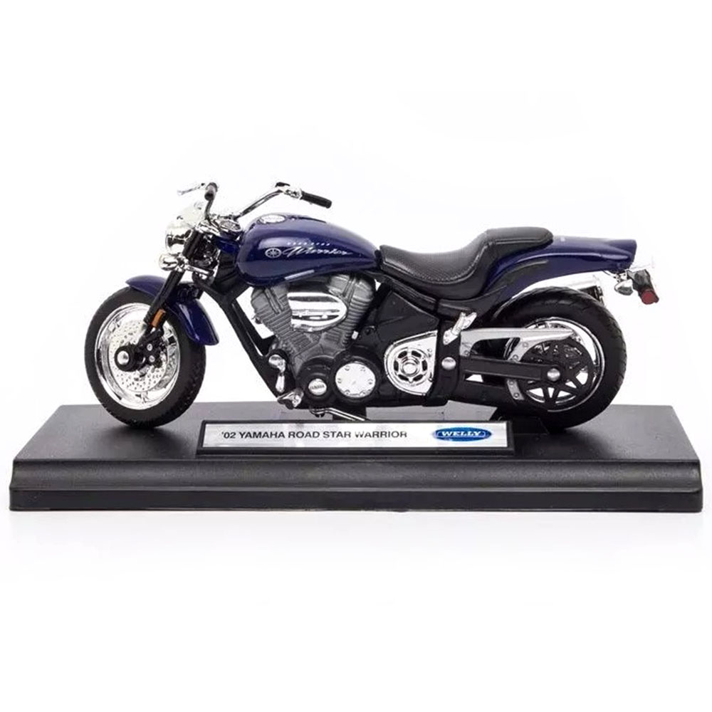 Miniatura Yamaha Road Star Warrior 2002 Welly 1/18 - Imagem 2