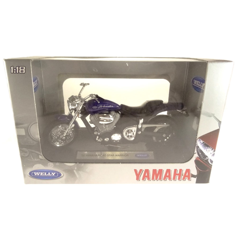 Miniatura Yamaha Road Star Warrior 2002 Welly 1/18 - Imagem 3