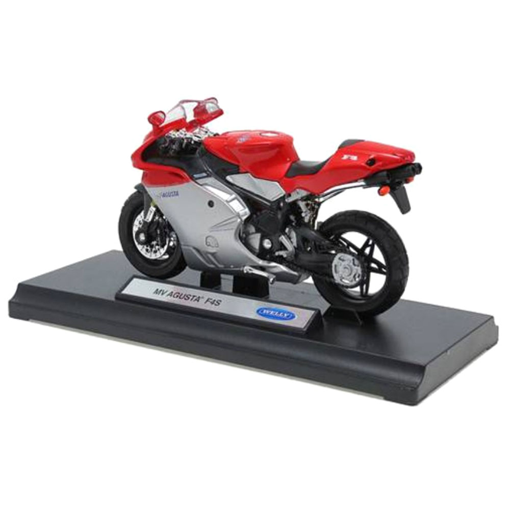 Miniatura Mv Agusta F4s Vermelho Welly 1/18 - Imagem 2